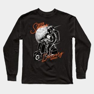 Outer Space Deliver services Long Sleeve T-Shirt